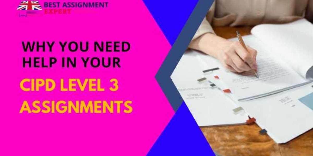 Why You Need Help in Your CIPD Level 3 Assignments.