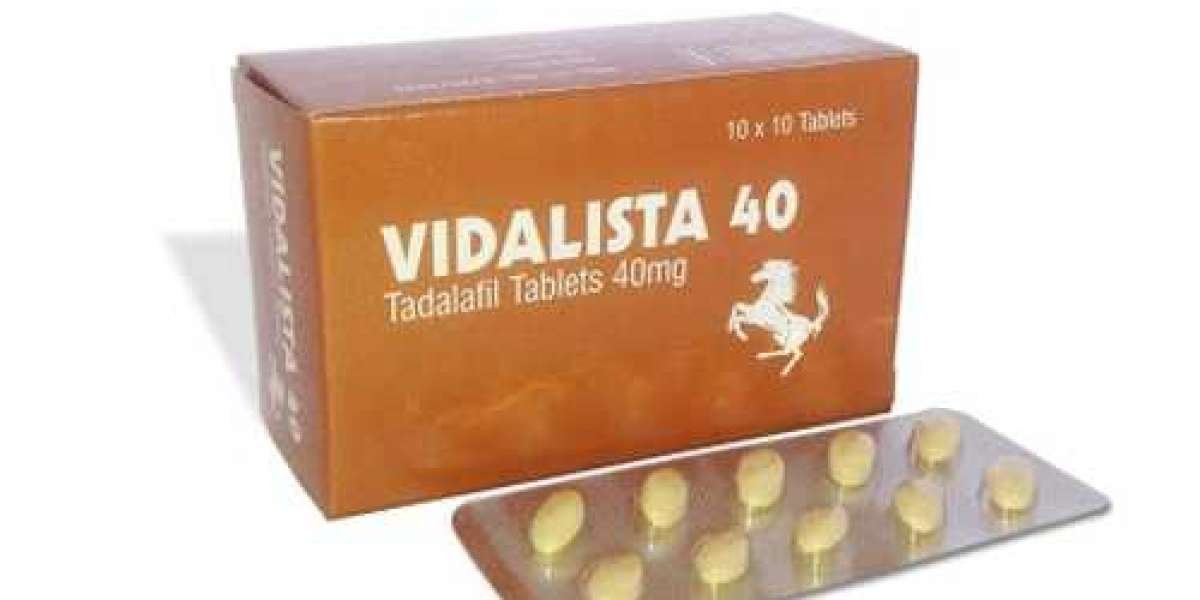 Vidalista 40mg - Most Prescribed Medicine For ED In Men