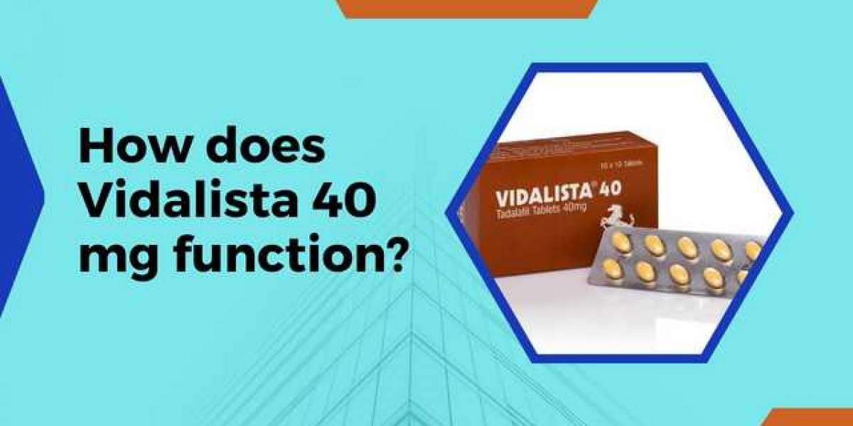 How to treat erectile dysfunction with Vidalista 40?