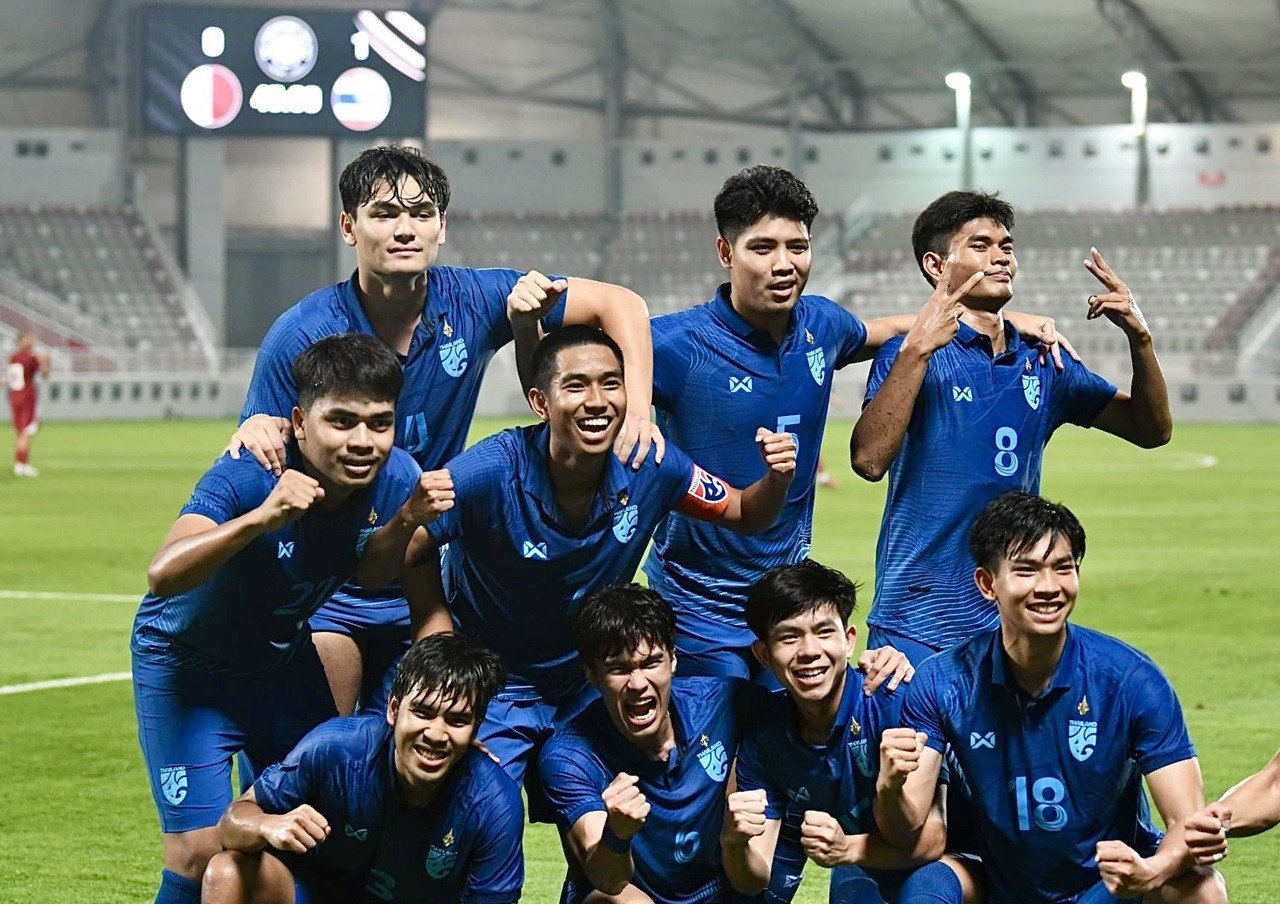 Hòa Ả Rập thắng Qatar, U23 Thái Lan ngạo nghễ: 'Anh cả ĐNÁ nó thế, Việt Nam 2 trận thảm bại cả 2'