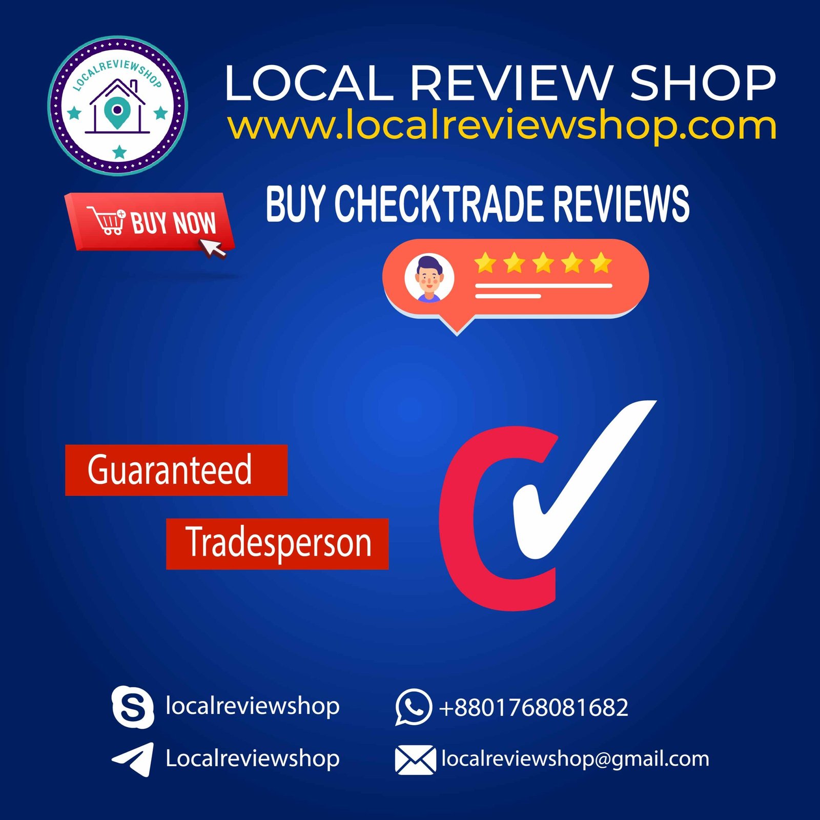 Buy Checkatrade Reviews at lowest cost for promoting business