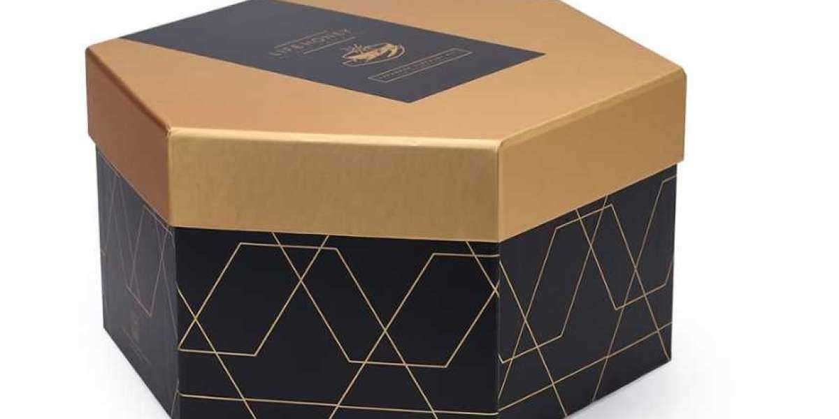 HC packaging ASIA-Hexagon paper box with foam tray