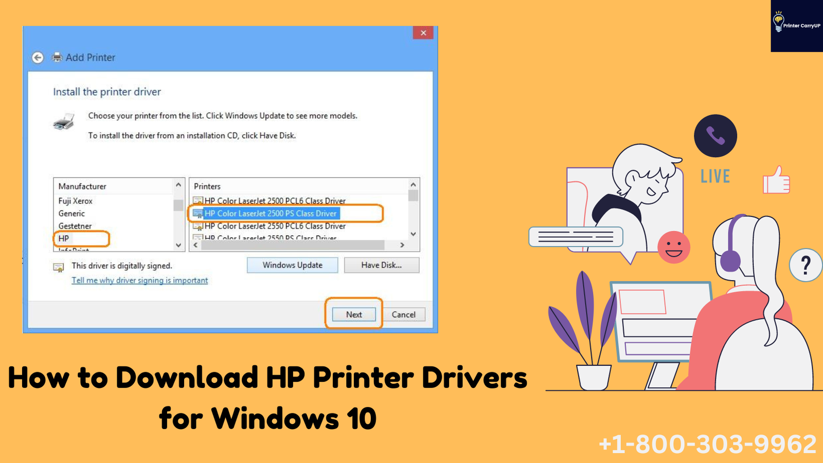 How to download HP printer drivers for Windows 10