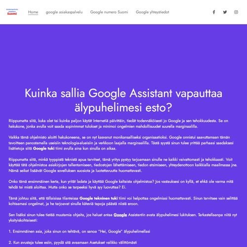 Kuinka ottaa Google julkiset ilmoitukset käyttöön?