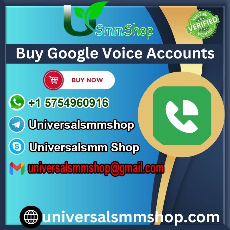 Buy google voice accounts - 100%Safe & Verified