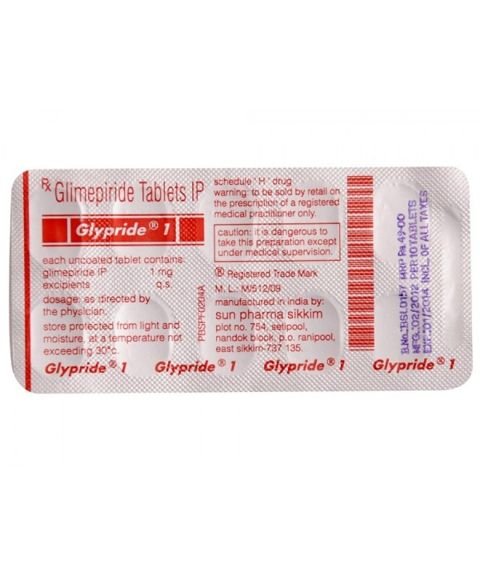Buy Glypride 1mg online | Glypride 1mg price
