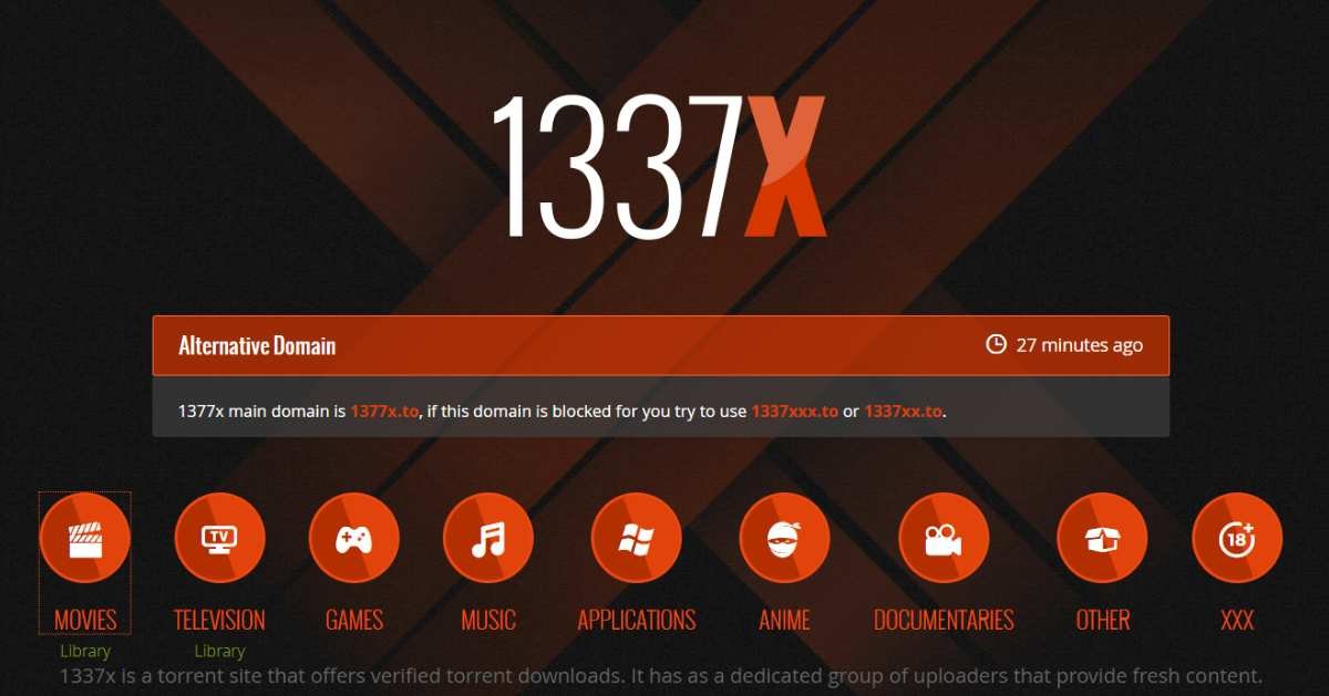 13377x Proxy Torrent Search Engine for Movies, Software, Games