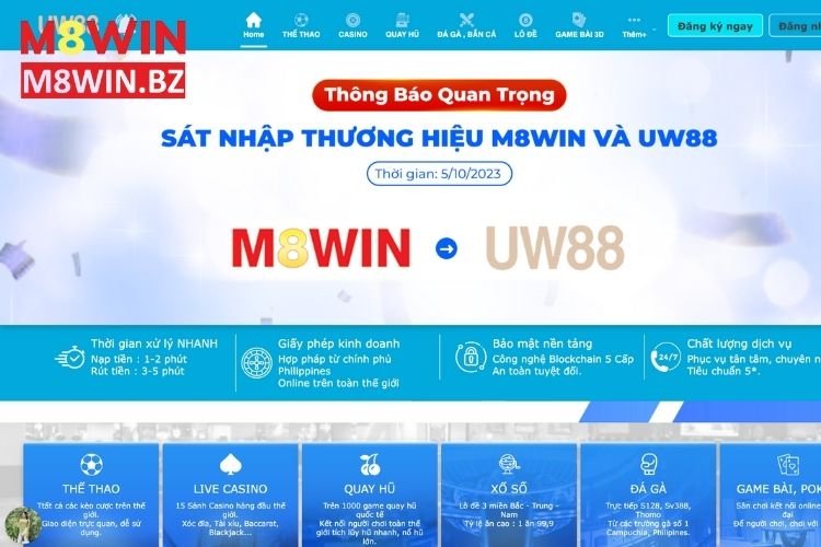 M8Win ✅ Nhà Cái M8win - Đăng Ký M8win Nhận Ngay 88k