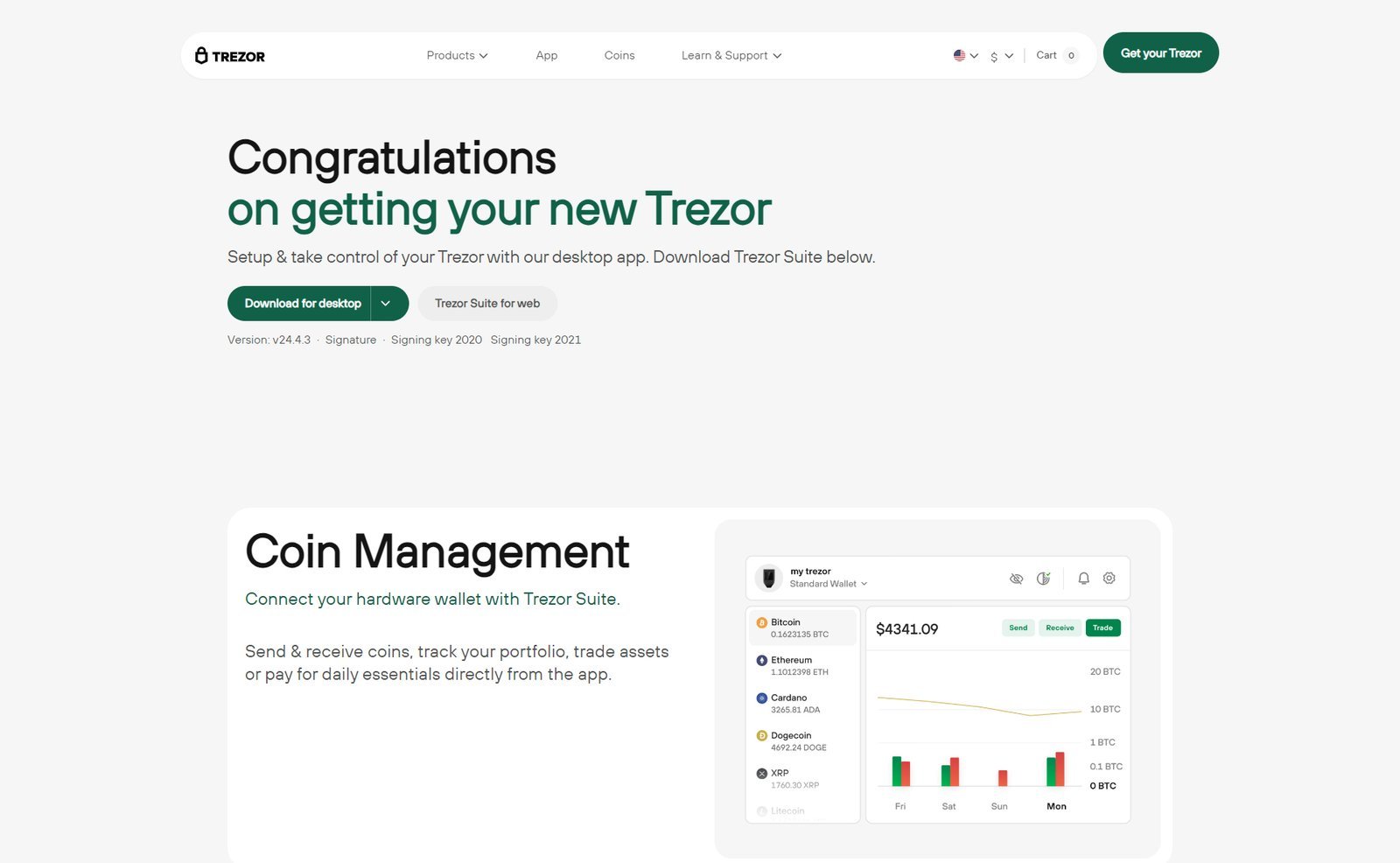 Trezor Suite – An efficient solution to manage your crypto