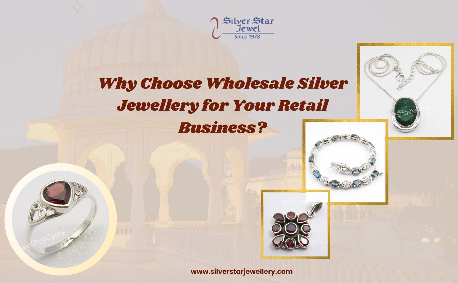 Why Choose Wholesale Silver Jewellery for Your Retail Business?​