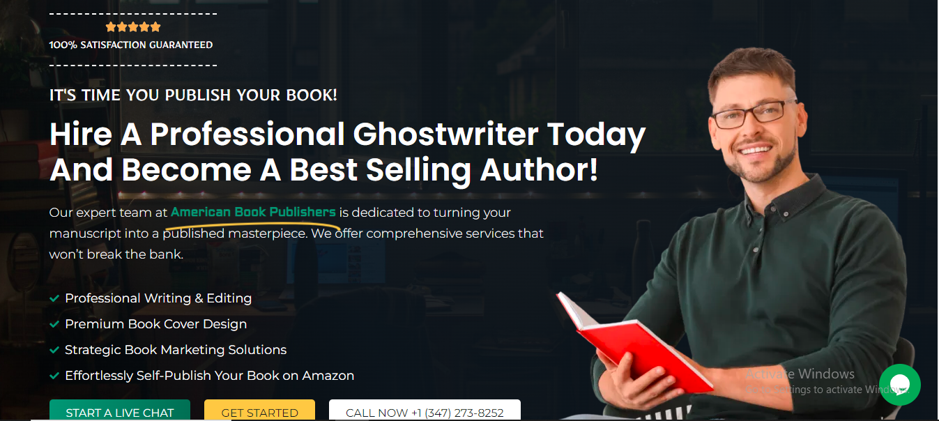 American Book Publishers |Professional Ghostwriters For Hire