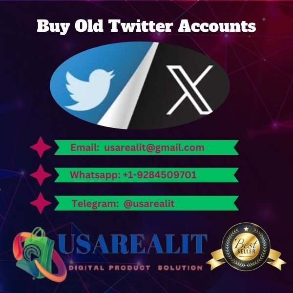 Buy Old Twitter Accounts- Non Drop account