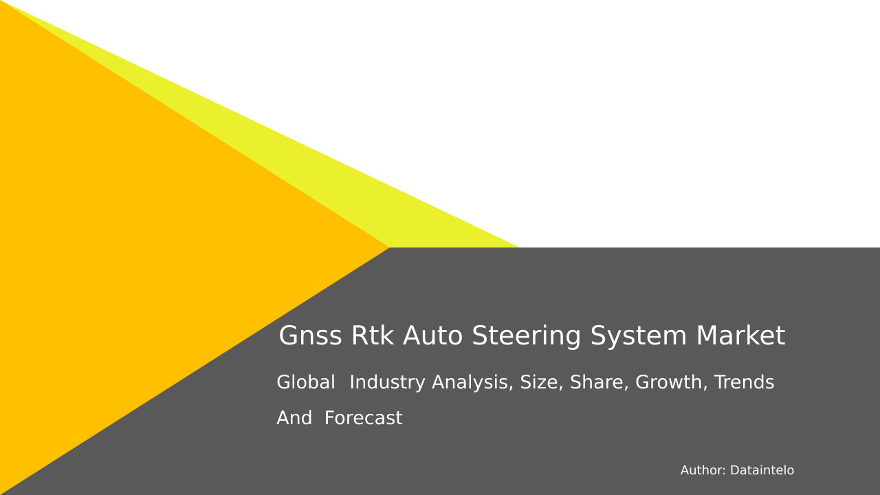 Request For Sample of Gnss Rtk Auto Steering System Market Research Report 2032