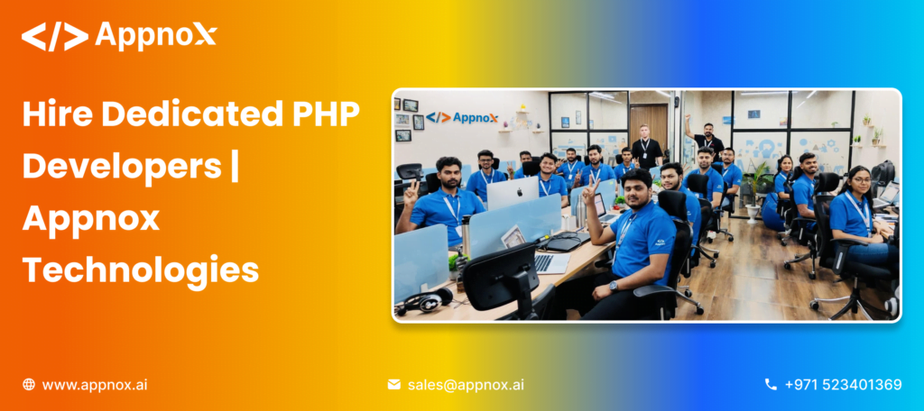 Hire PHP Developers for Exceptional Web Solutions | Appnox