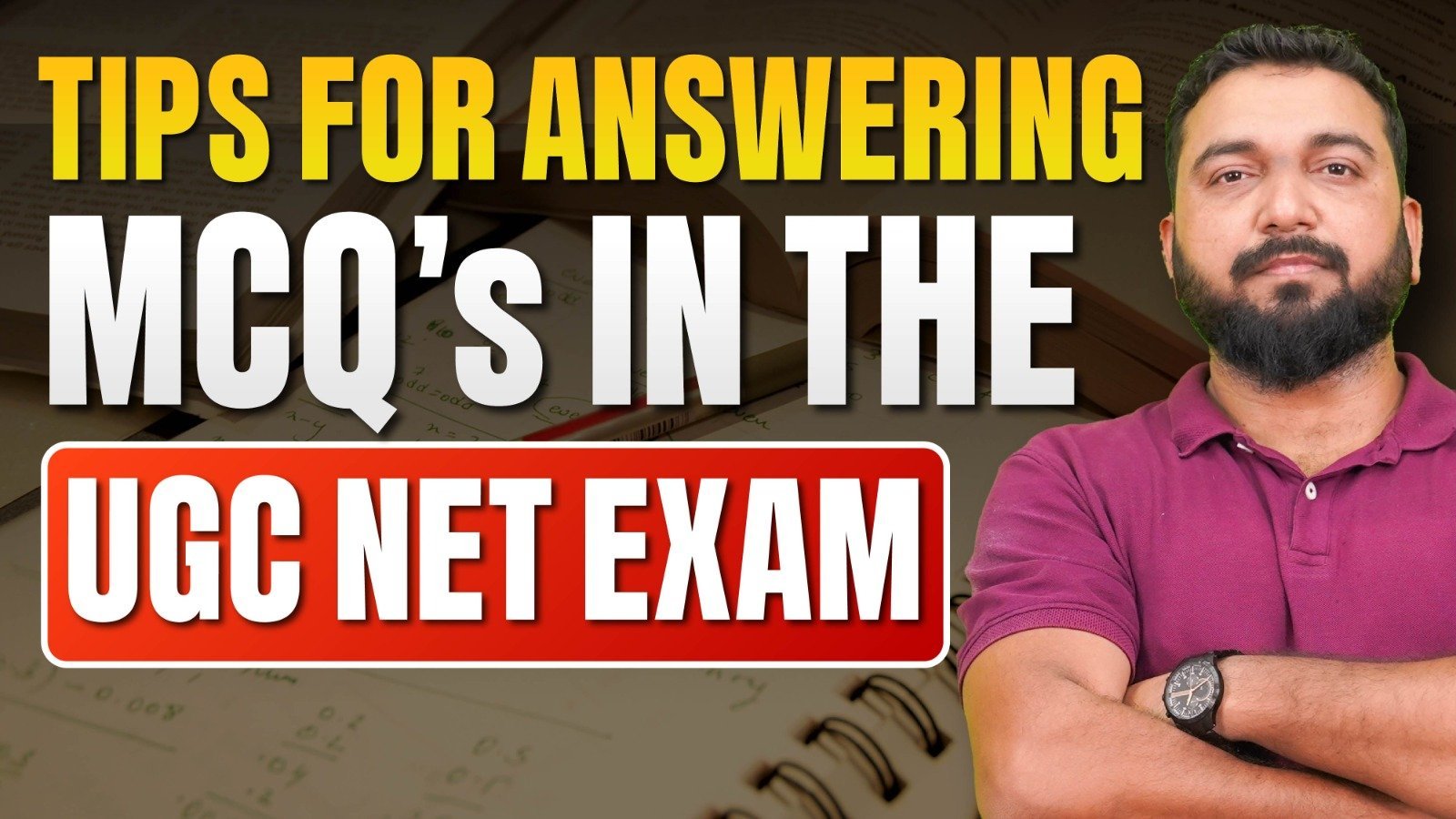 Tips for Answering MCQs in the UGC-NET Exam - Sahitya Classes | UGC NET/JRF English Literature by Vineet Pandey