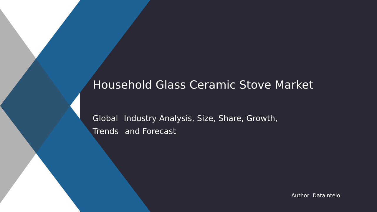 Request For Sample of Household Glass Ceramic Stove Market Research Report 2032