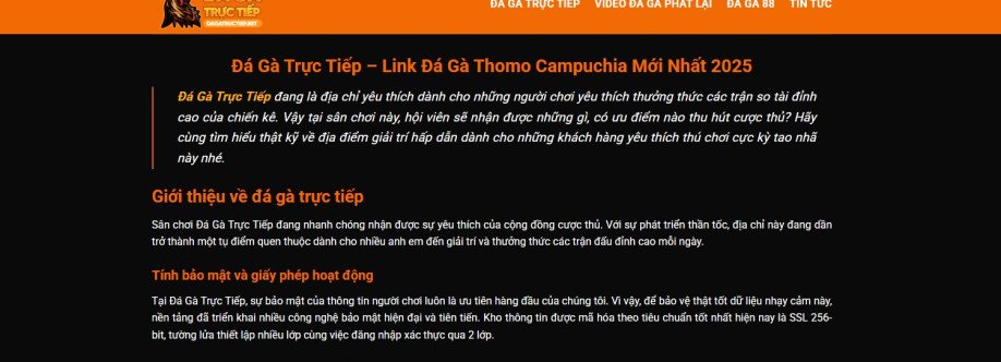 Đá Gà Trực Tiếp Cover Image