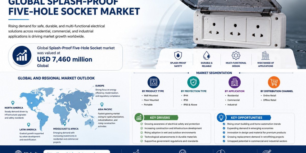 Why Is the Global Splash-Proof Five-Hole Socket Market Expected to Reach USD 10.85 Billion by 2034?