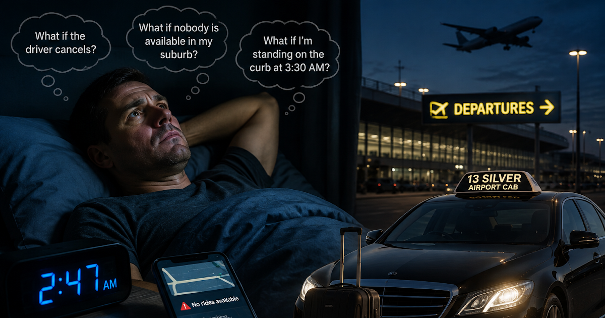 Why Pre-Booking a Melbourne Airport Taxi is Better Than Uber for Early Morning Flights
