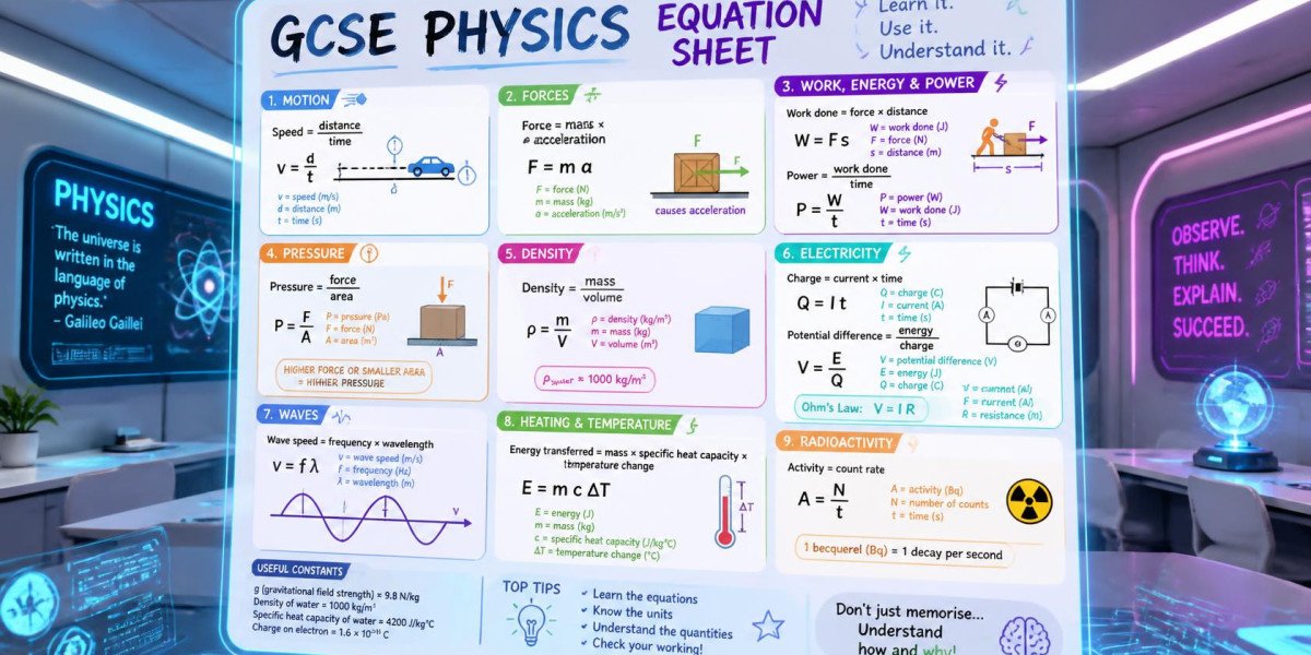 A Complete Guide to Mastering Physics Formulas for Students