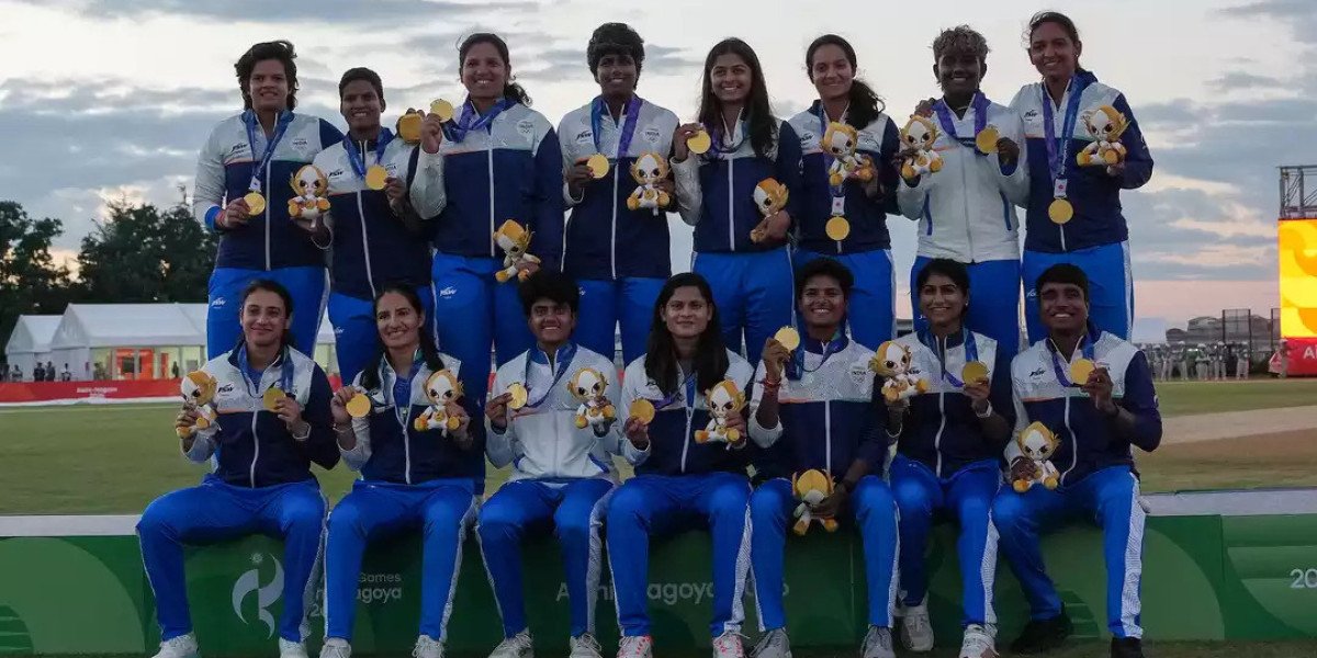 India Women Smash 13 Sixes in Asian Games Final to Beat Sri Lanka